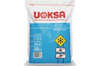 Материал противогололёдный 20 кг UOKSA КрИстал, до -15°C, природная соль, мешок
