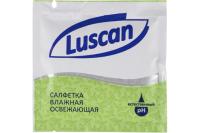 Освежающие влажные салфетки Luscan в саше 15x13,5 см  ( 1000 шт в уп )