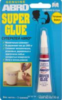 ABRO Супер клей 3г арт SG-747